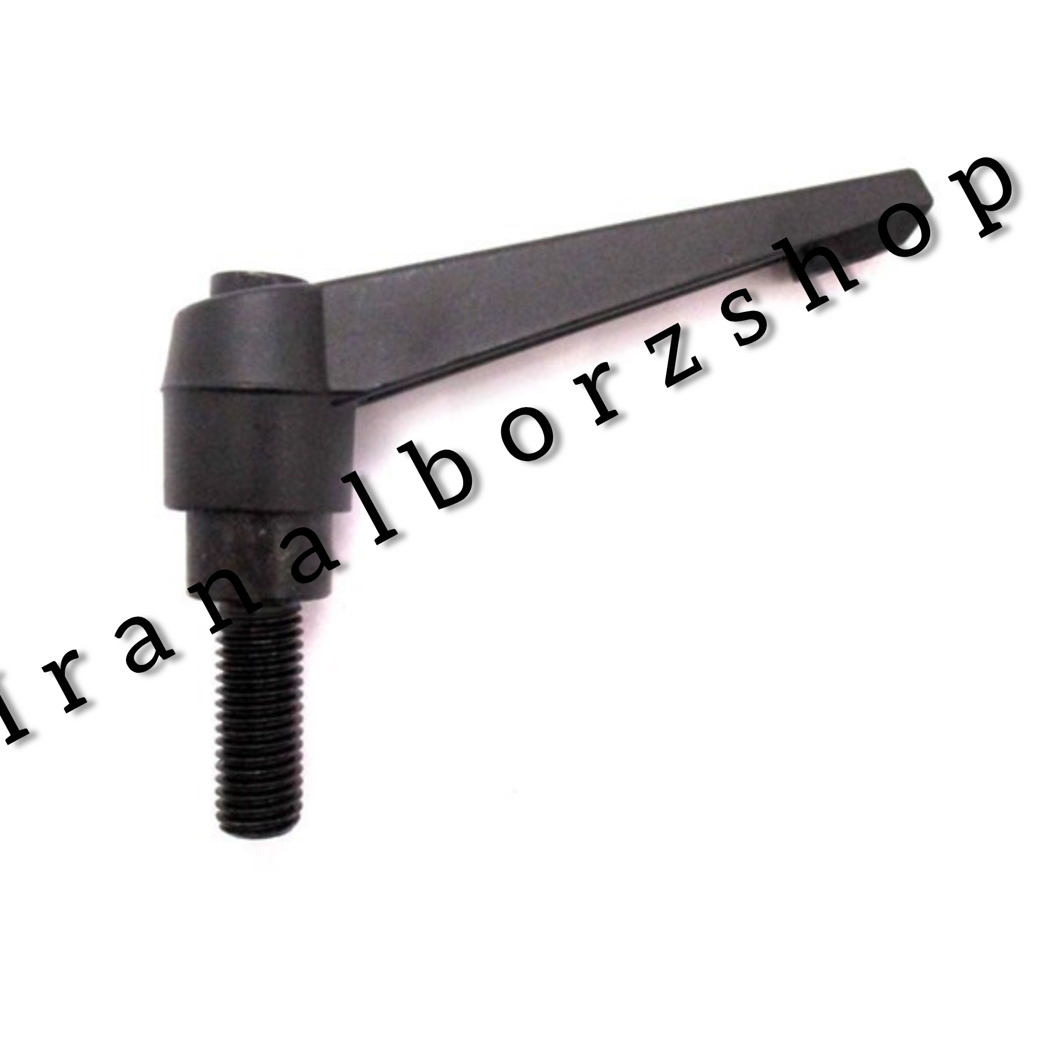دستگیره اهرمی فلزی پیچ دار m12 کد 00202311
