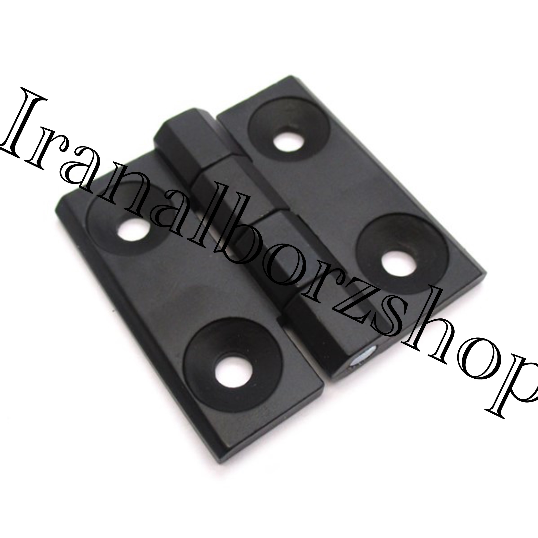 لولا صنعتی فلزی مشکی چهار سوراخ طول 58 میلی‌متر کد 00202585