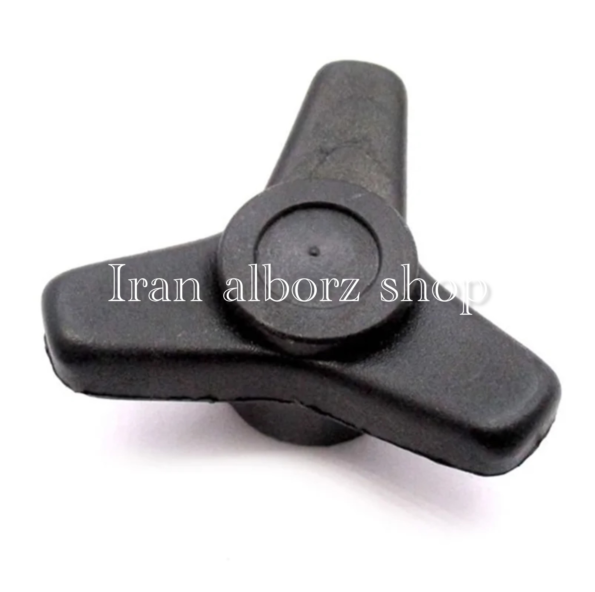 گل مهره سه پر پلاستیکی m10 کد 00202549