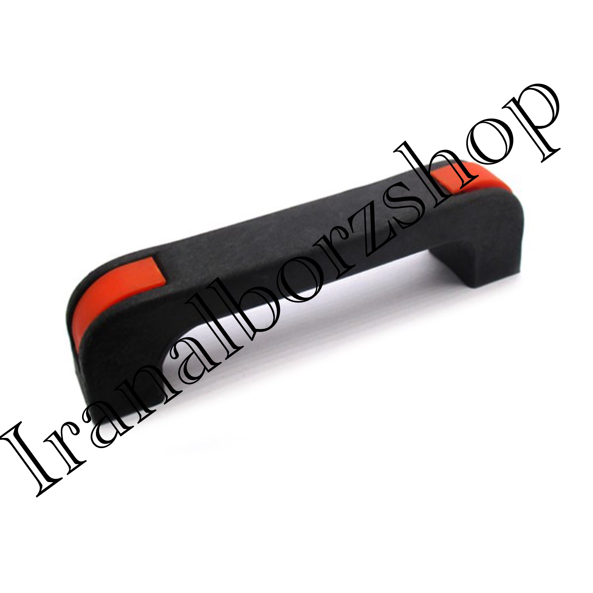 دستگیره پلاستیکی مشکی نگین دار طول 137 میلی‌متر کد 00202338