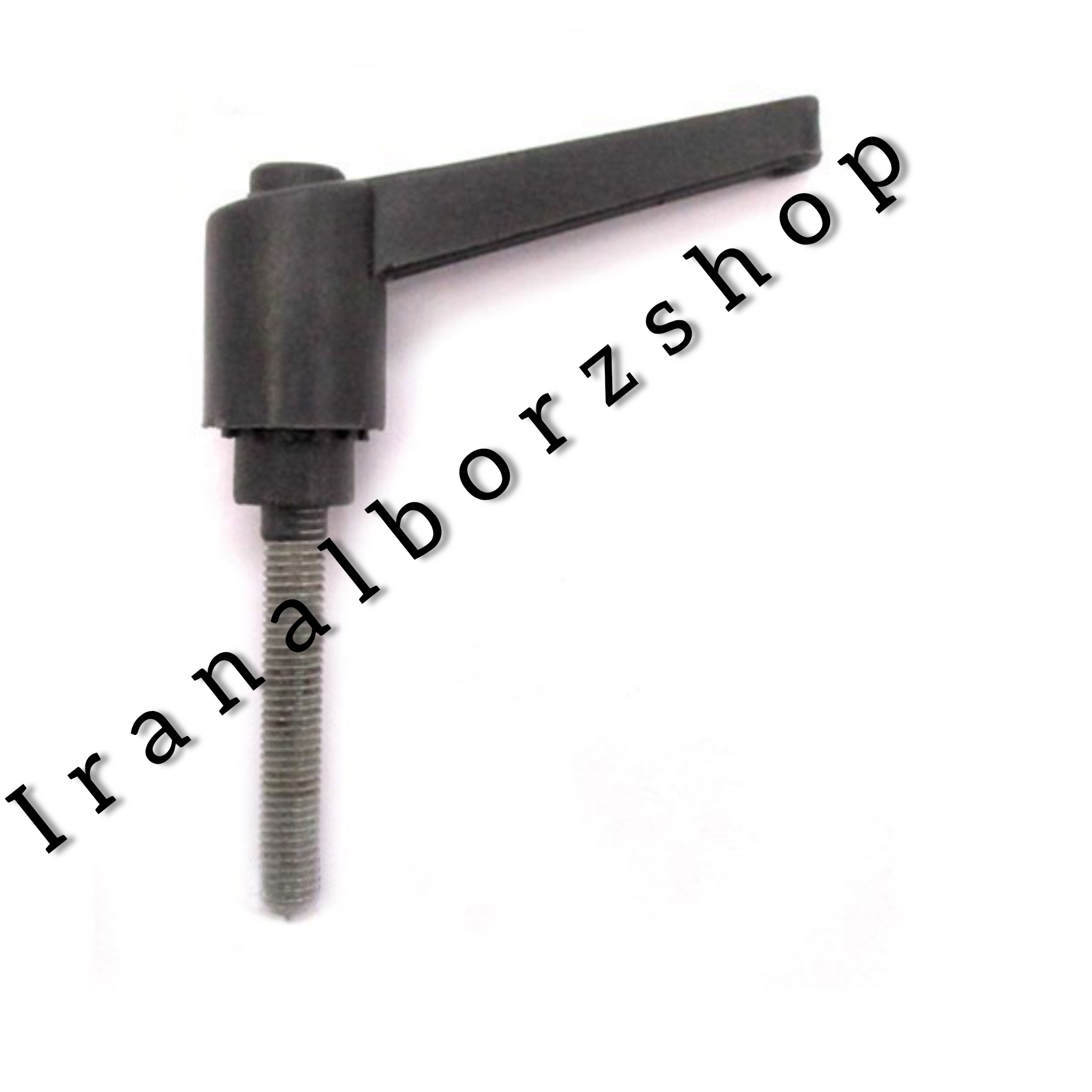 دسته اهرمی پلاستیکی پیچ دار m8 کد 00202299