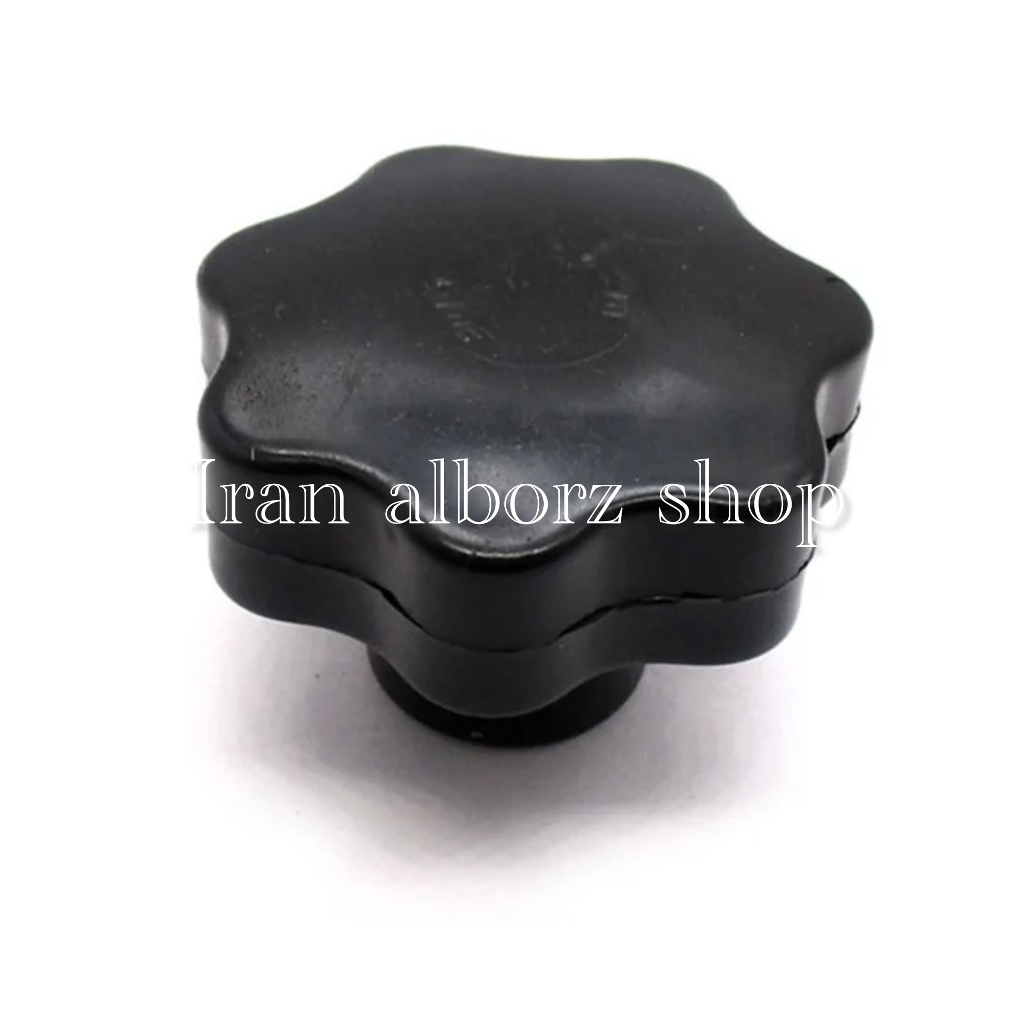 گل مهره براق هفت پر m12 قطر 60 میلی‌متر کد 00202564