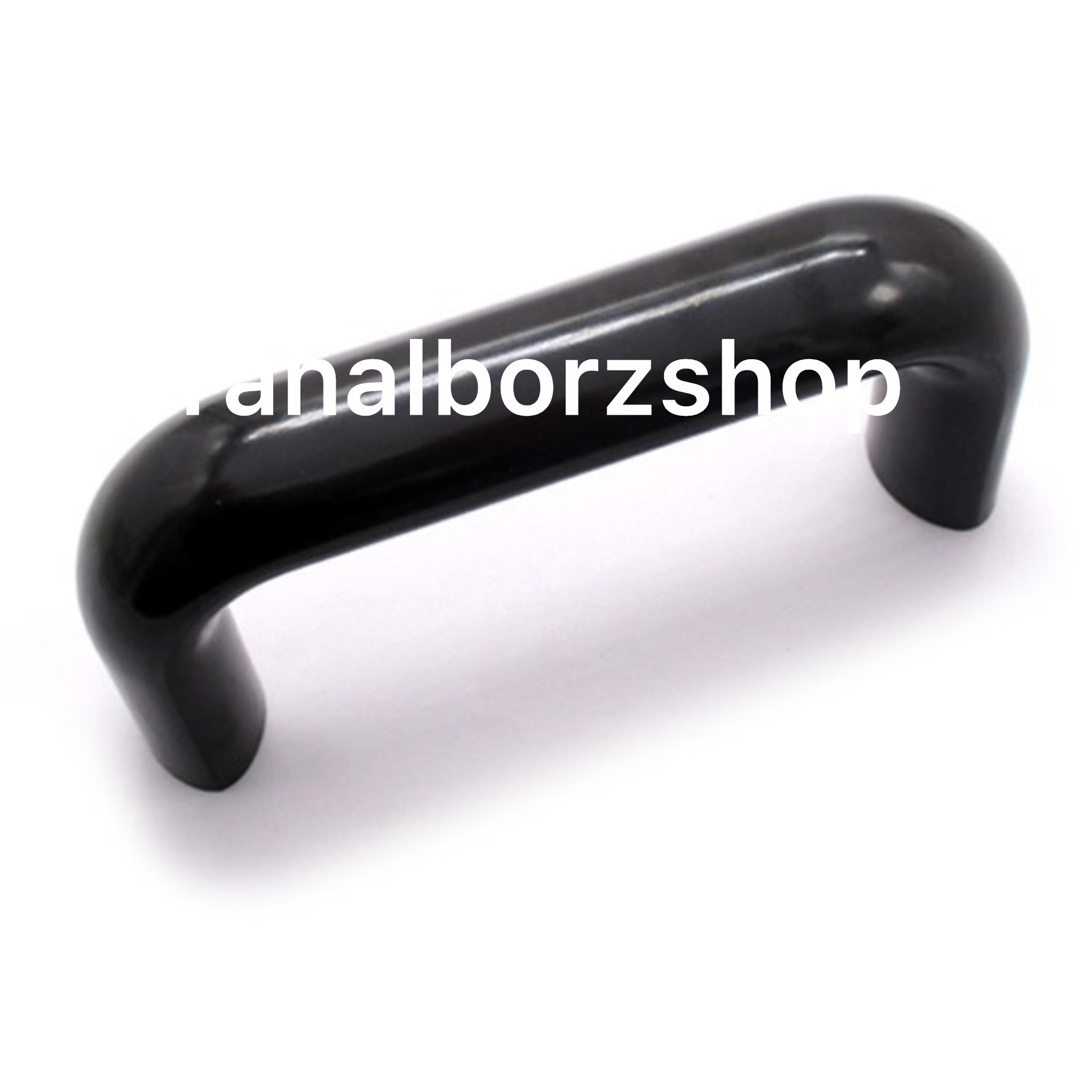 دستگیره باکالیت مشکی U شکل طول 135 میلی‌متر کد 00202316