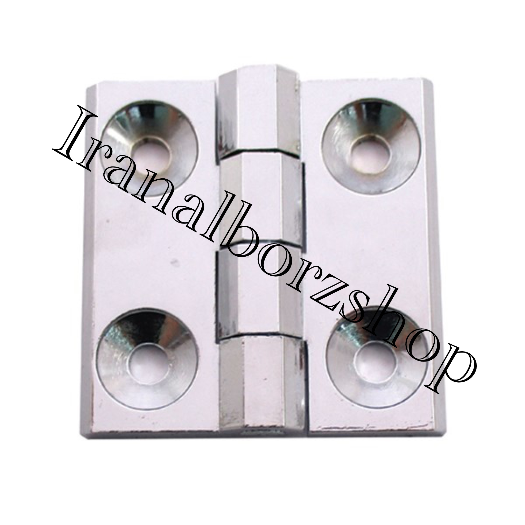لولا صنعتی فلزی نقره‌ای چهار سوراخ طول 58 میلی‌متر کد 00202583