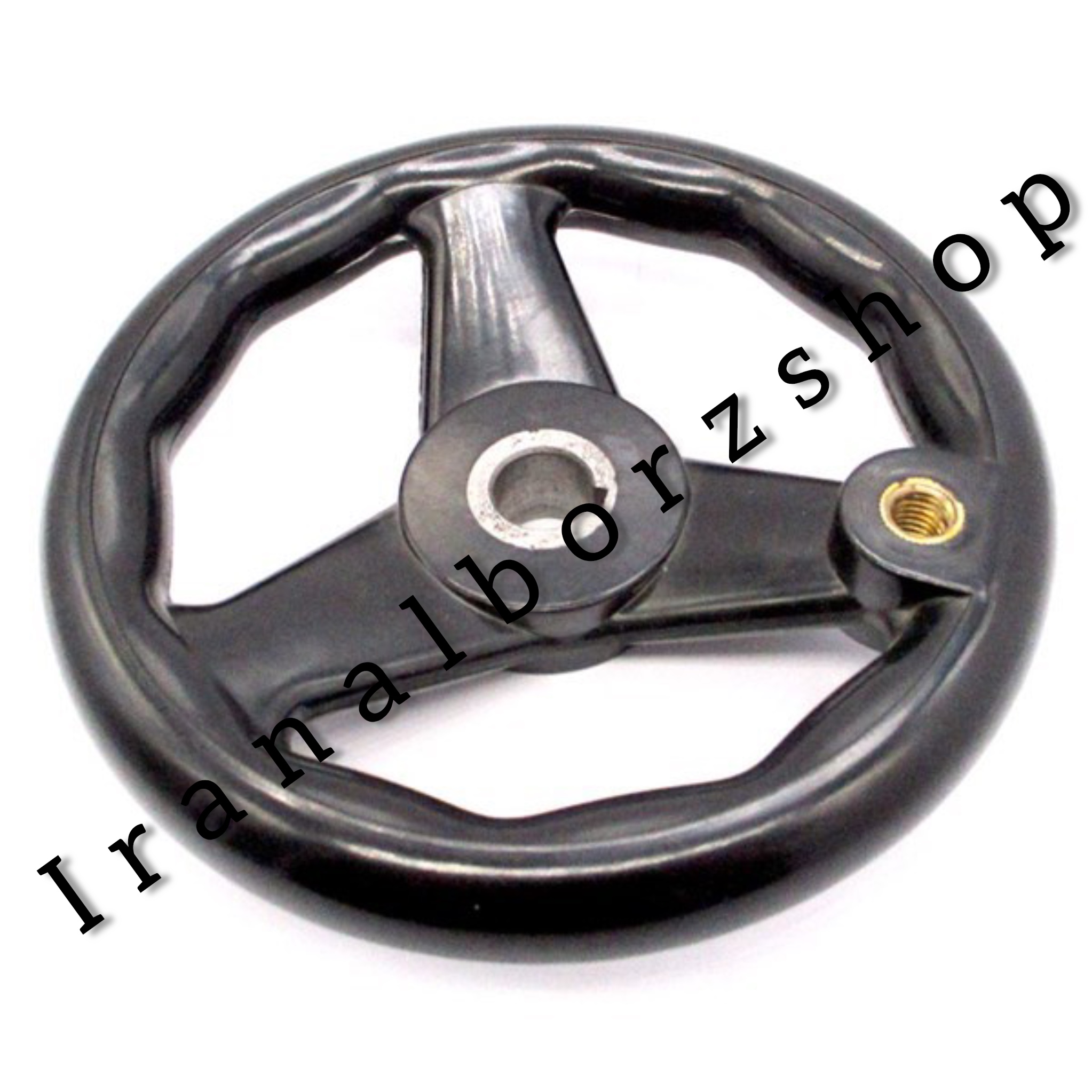 دسته فلکه باکالیت گرد فرمانی قطر 125 میلی متر کد 00202364
