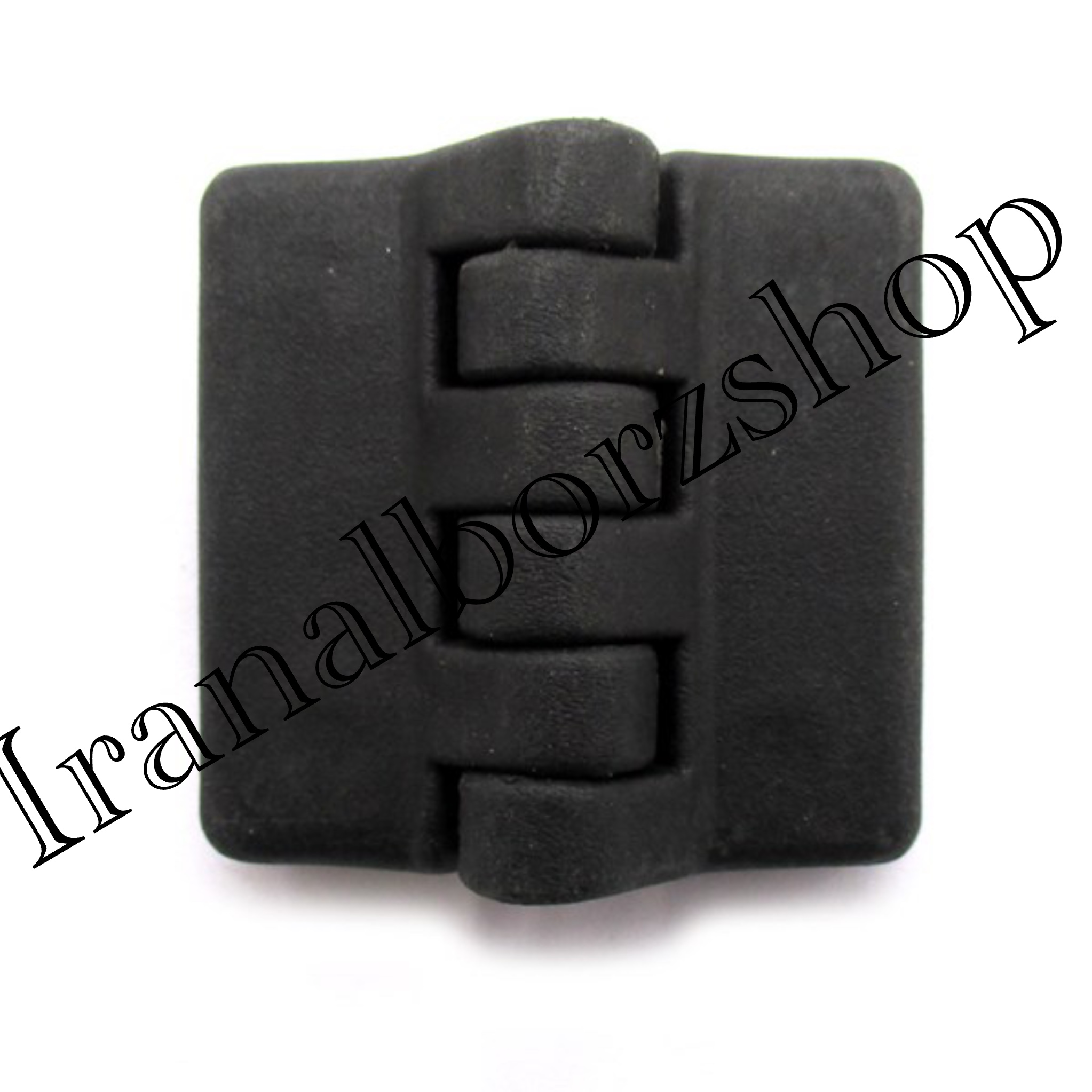 لولا صنعتی پلاستیکی مشکی چهار سوراخ بسته طول 47 میلی‌متر کد 00202577