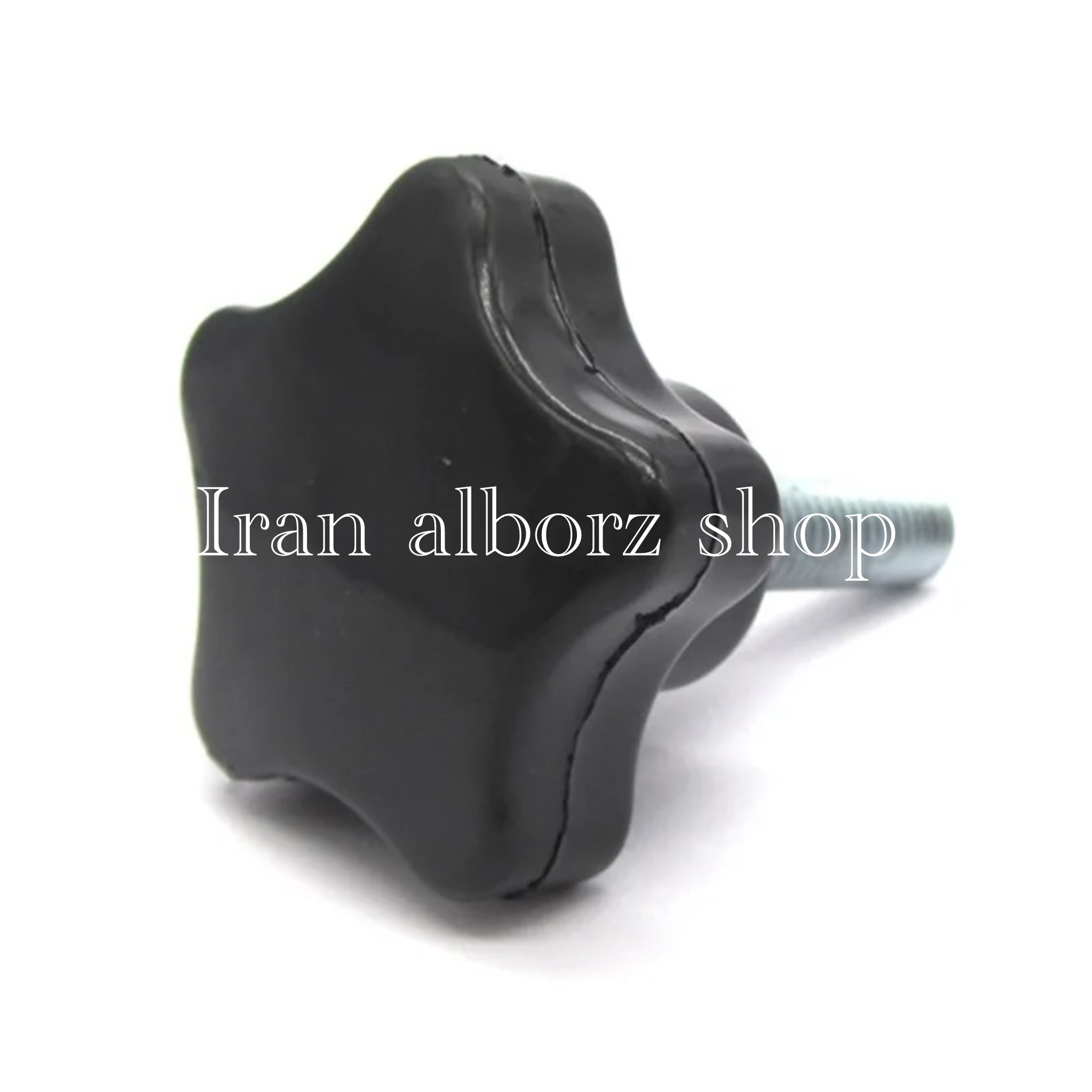 گل پیچ پلاستیکی مدل پنج پر m8قطر گل پیچ 38 کد00202508