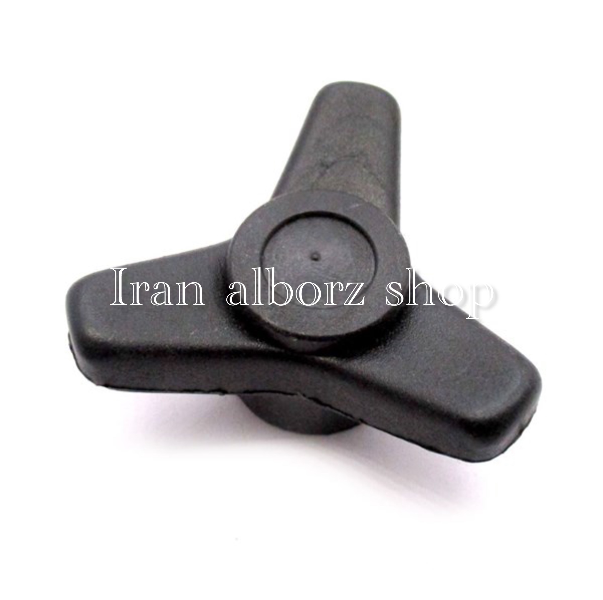 گل مهره سه پر پلاستیکی m8 کد 00202548