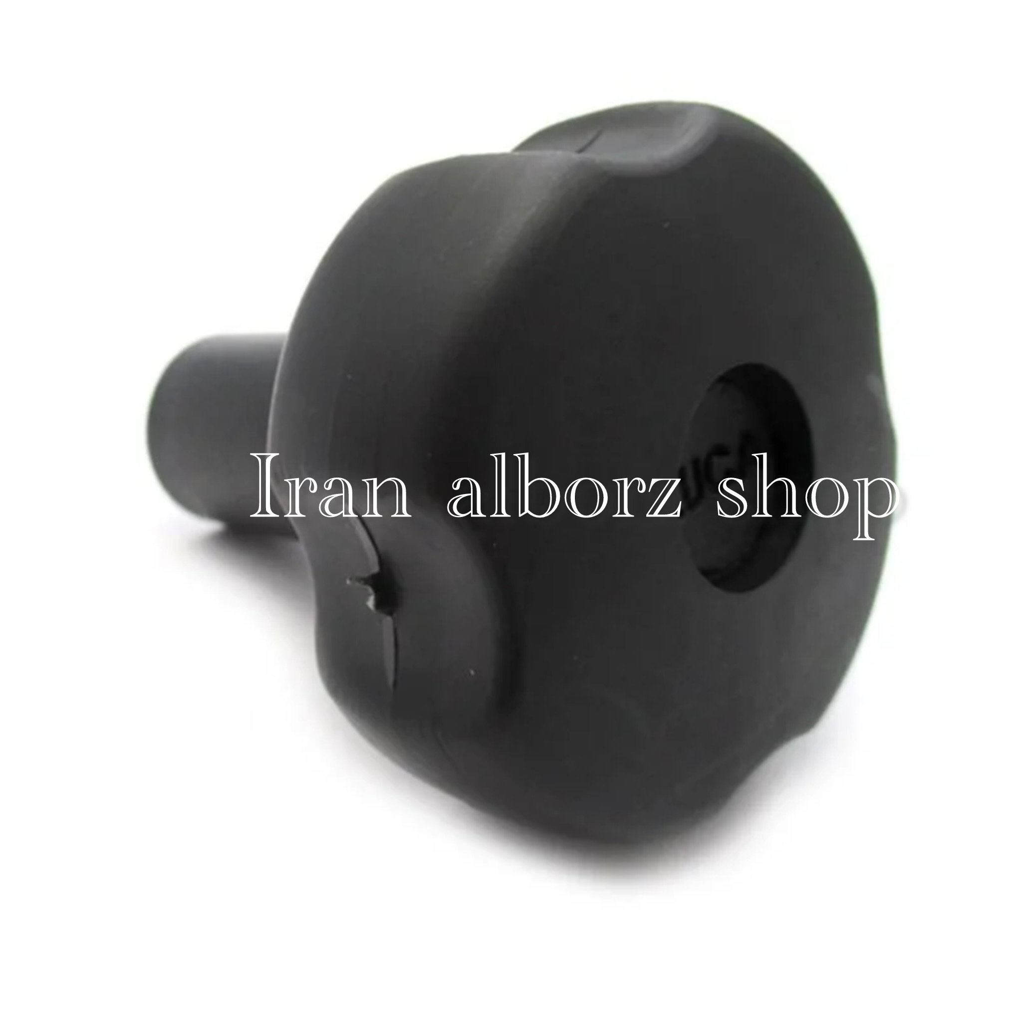 گل مهره پلاستیکی چهار پر لوکا m8 قطر 50 میلی‌متر کد 00202685