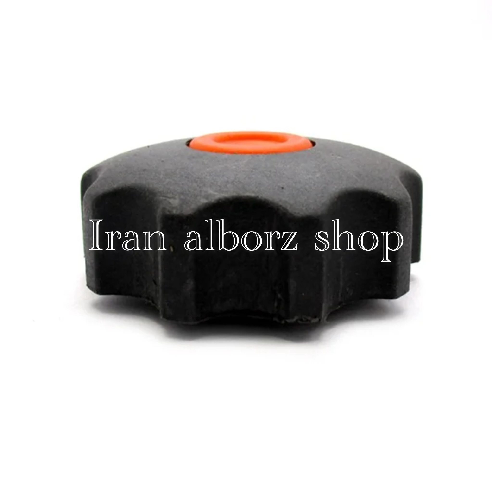 گل مهره خورشیدی پلاستیکی m10 قطر 58 میلی‌متر کد 00202254
