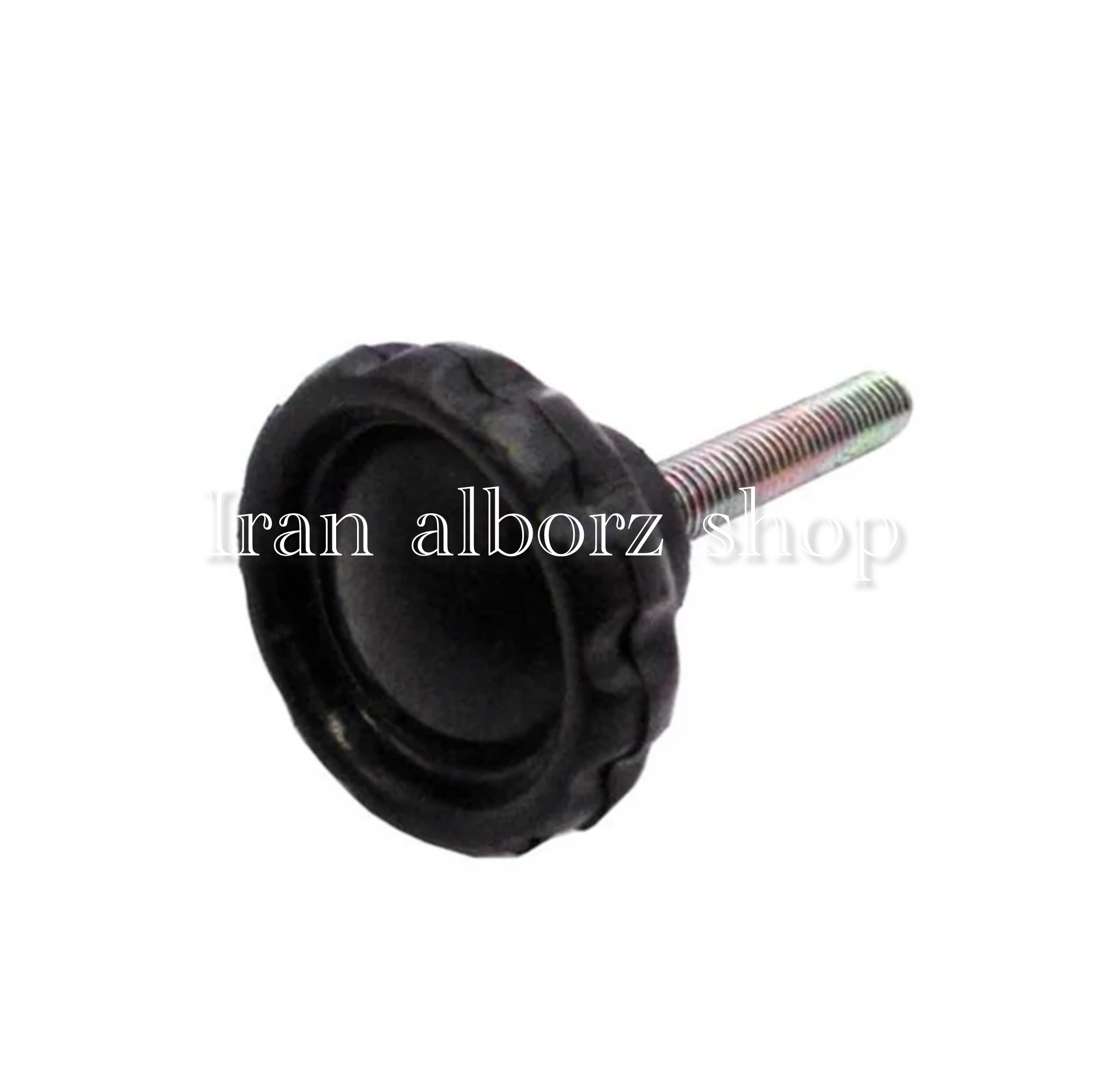 گل پیچ گرد پلاستیکی براق m8 قطر 40 میلی‌متر کد 00202680