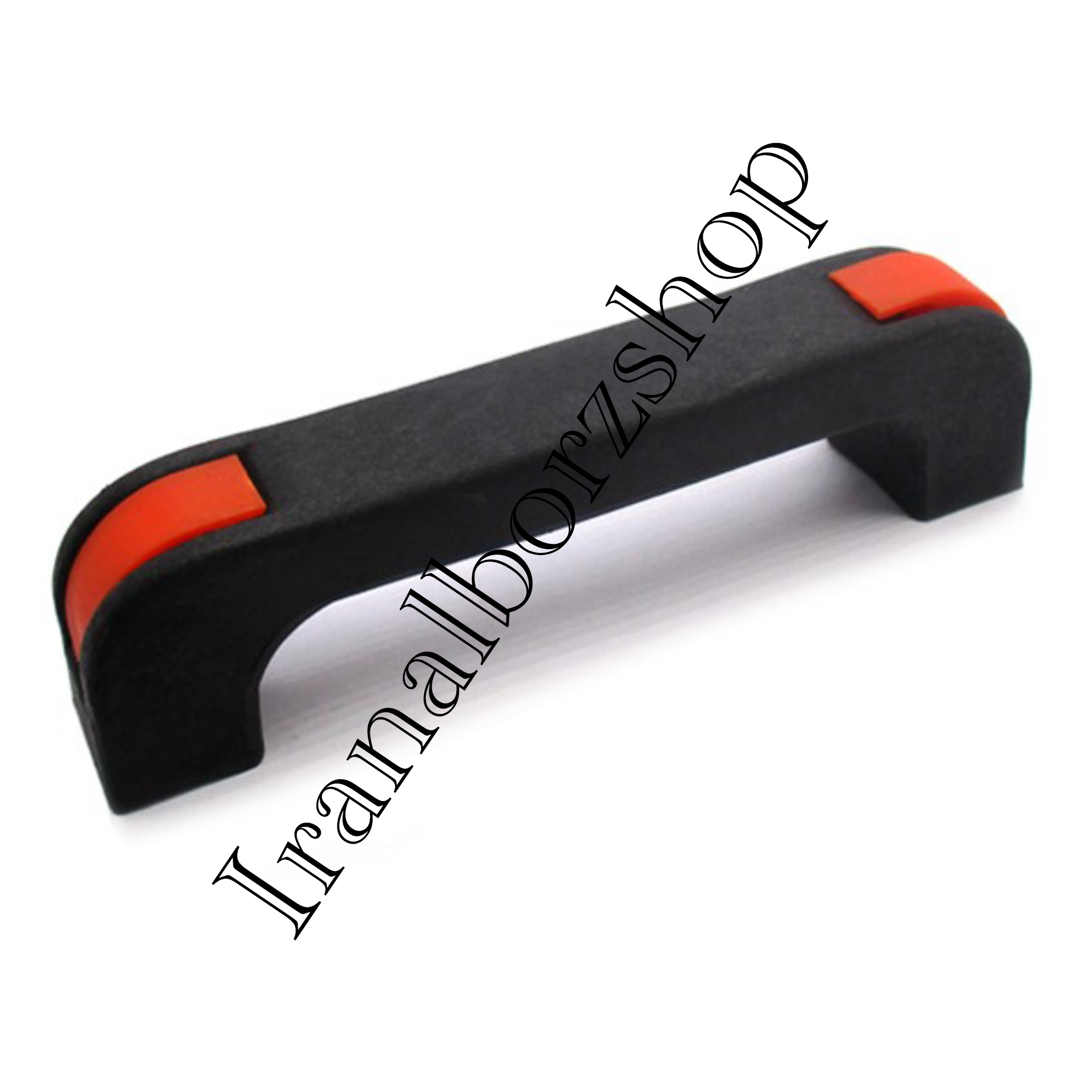 دستگیره پلاستیکی مشکی نگین دار طول 154 میلی‌متر کد 00202323